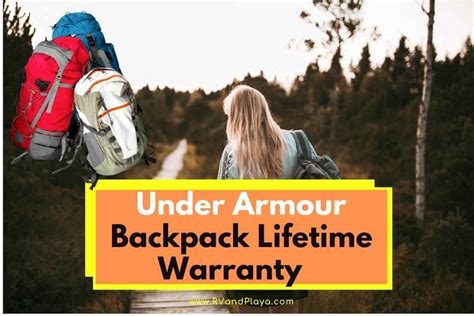 backpack with lifetime warranty.